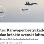 【速報】ロシア、スウェーデンに核兵器を搭載した戦闘機2機を飛行させていた　NATO加盟なら軍事行動