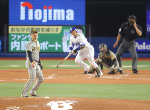阪神　防御率トップの西勇輝、まさかの逆転KO　４点リード守れず５回５失点