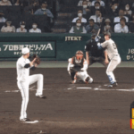 阪神・青柳がヒット　西純矢、ガンケルに続き「8番投手」3試合連続の安打