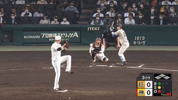 阪神・青柳がヒット　西純矢、ガンケルに続き「8番投手」3試合連続の安打