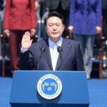 【韓国】尹大統領大統領就任演説のキーワードは「自由」、35回言及