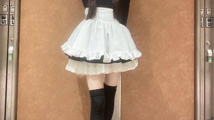 「SKE48のナナちゃん人形」野村実代、メイド姿で圧倒的美脚披露！「ご主人様に立候補します」