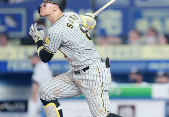 【悲報】佐藤輝明の11本塁打のうち8本がソロホームラン