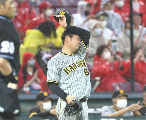 阪神　苦手広島に敗れ４位転落、中13日西勇輝が踏ん張れず　今季対戦成績は８敗１分け