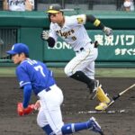 阪神・佐藤輝明　初対戦の中日・根尾は「すごい雰囲気あった。もっと伸びしろがある」