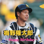本日6月17日は梅野隆太郎選手の31歳の誕生日です。 おめでとうございます。
