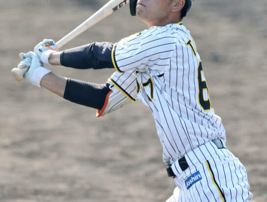 【阪神】高寺望夢２軍で３打点、同点の８回に２点適時三塁打！チームは４連勝、首位キープ！！