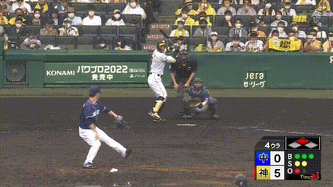【阪神】サトテルも迫力の適時二塁打、ドラ1クリーンアップが頼もしい！！