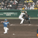 阪神８ー３日本ハム　８回裏　島田海吏　タイムリーヒット