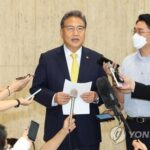 【聯合ニュース】韓国外相が訪日終え帰国　ＧＳＯＭＩＡ・輸出規制「総合的に協議」