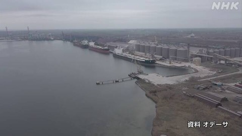 【小麦輸出】オデーサ 港にミサイル攻撃か　“ロシアが輸出合意の約束破り台なしに”…