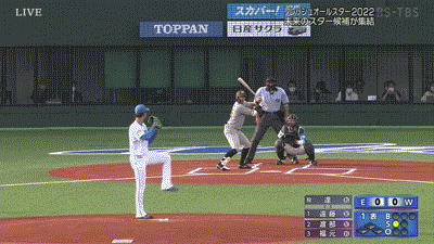 【阪神】遠藤成が先頭打者本塁打！フレッシュ球宴！