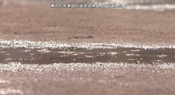 広島ー阪神　雨天のため試合中止　マツダスタジアム　2022/7/18