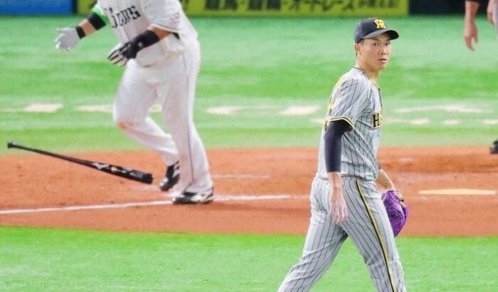 阪神・湯浅、初の夢舞台で直球一本14球！最後は153キロで西武・山川斬り「めちゃくちゃ緊張した」