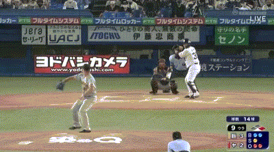 【GIF】巨人・増田大輝、9裏2死で中飛をポロリ 監督もこの反応ｗｗｗｗ