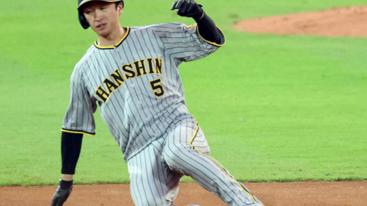 【阪神】近本、今季2度目の2盗塁でリーグトップタイに浮上！　打っても久々マルチで再上昇ムード