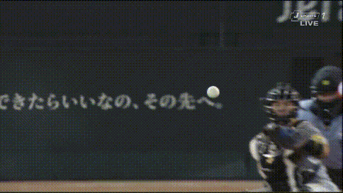 【阪神】梅野のアピールで一旦は三振判定もマクブルームのアピールにより死球に覆る。