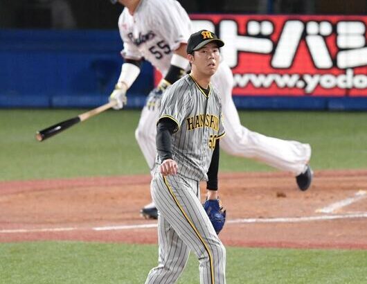 阪神・青柳が今季最短４回で降板　ワーストタイ４失点　６連敗中のチームに暗雲