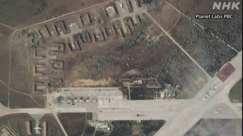 クリミアのロシア軍基地爆発 “ウクライナが関与”米有力紙