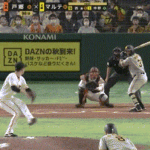 【阪神】7回表 新代打の神様マルテ、1点差に詰め寄るタイムリーヒット！！！！