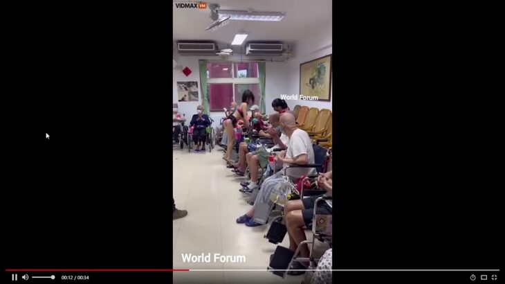 台湾の高齢者施設にストリッパー訪問で”騒動” 興奮した老人が胸を触り、施設は謝罪