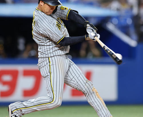 阪神　大山悠輔キャリアハイ更新87打点　高梨から左前適時打「３ボールからしっかり１球で」