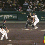 【阪神】4回裏 満塁男！梅野、2点タイムリーヒット！！！！