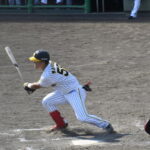 阪神　前川右京が２軍戦で代打適時打「ボールが長く見れる形になってる」前日本塁打に続き快音
