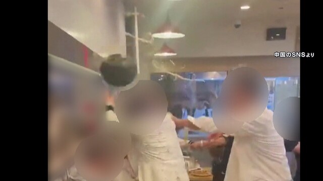 【動画】中国人が、池袋の飲食店で暴れる　トンキンの日常