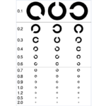 知ってた？視力検査のアレ【 C 】の名前