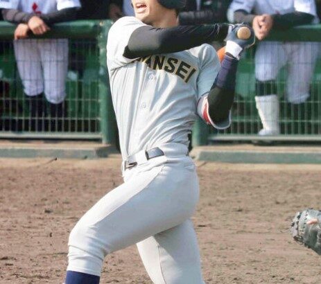 阪神・佐藤輝明の弟、関学大・太紀は指名漏れ…独立リーグでプレー目指す