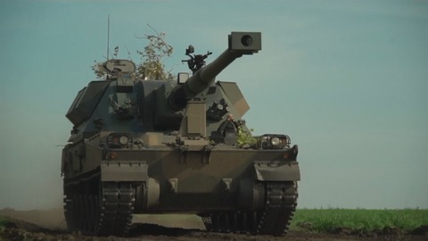 【ウクライナ】「陣地に入ってからすぐに戦える」　ポーランド製１５５ミリ自走砲、リマン奪還作戦に威力発揮