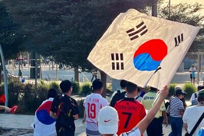 【動画あり】＜サッカー＞日本の失点後に韓国国旗を振った観客が物議＝韓国ネット「韓国人である証拠はない」「自作自演」