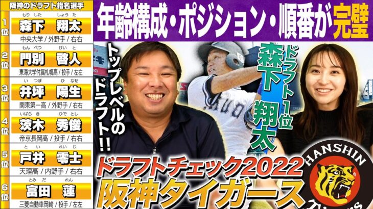 【朗報】里崎、阪神ドラフト2022をべた褒め トップレベルだと評価する
