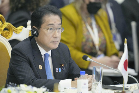 岸田首相、中国を名指し批判　東シナ海で「主権侵害」