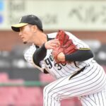 元阪神・一二三　１２年ぶりの投手で２奪三振の力投　１６年戦力外　縦じまでトライアウト参加