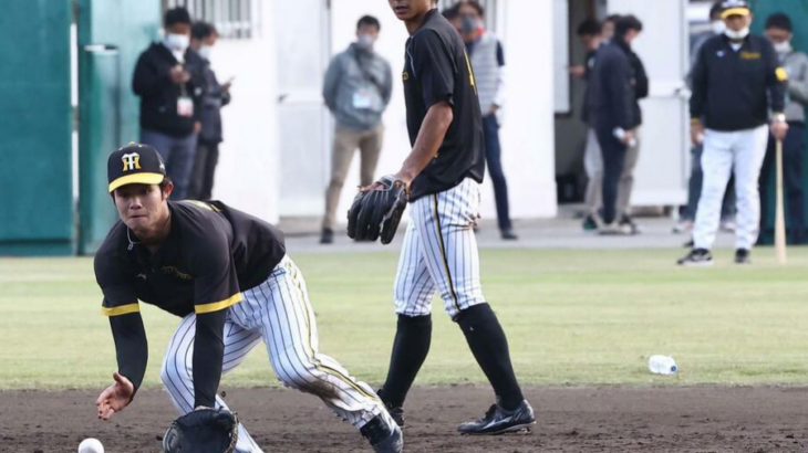 【阪神】中野拓夢、送球のコツつかんだ　連日の特守で来季「２番二塁」に向け手応え