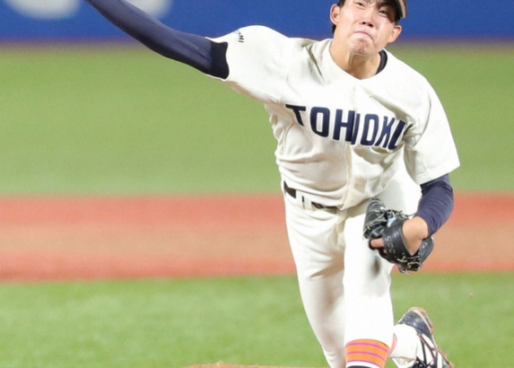 【野球】大学生1年生右腕が衝撃の162キロ! 大谷超え狙える「怪物」東北福祉大・堀越啓太、ラプソードで計測