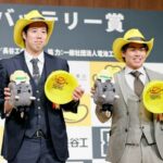 阪神　青柳晃洋が梅野隆太郎と最優秀バッテリー賞「また来年、梅野さんとここに立てるように」