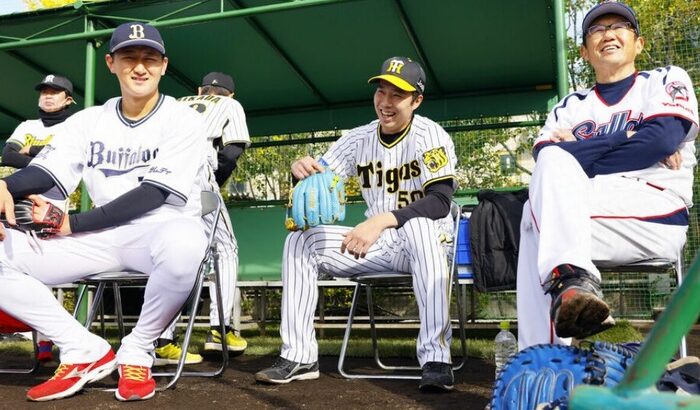 阪神・青柳がカンテレ特番で芸能人チームと野球対決「初めてのサードで公式戦より緊張しました」