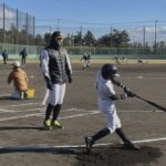 阪神　佐藤輝明が少年野球教室参加で特大飛球を連発「オフはウエートをガッツリやっています」