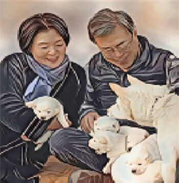 【犬】文前大統領「保護犬支援カレンダー」に…韓国与党「また犬を利用するなんてゾッとする」