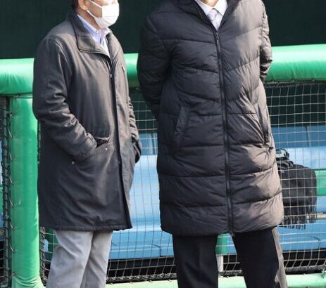 阪神　打撃コーチ就任の今岡真訪氏が視察　岡田監督は「経験してるから心配していない」太鼓判