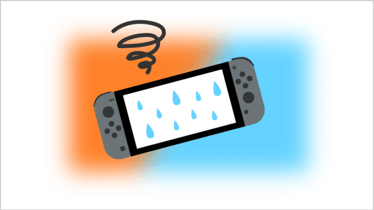 Nintendo Switchに結露が発生した際の対処法を任天堂がアナウンス。