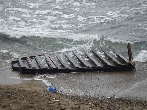 【産経新聞】木造船の漂着、急増　新潟県沿岸　北朝鮮からか