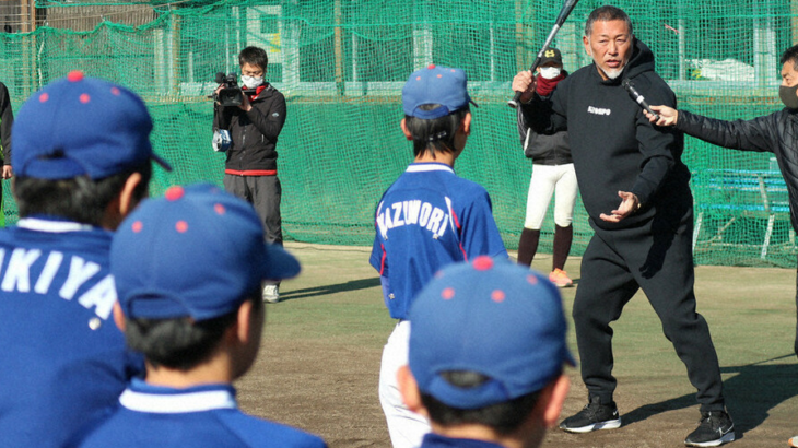 清原和博さんが野球教室　プロでつらかったこと問われ「一度もない」
