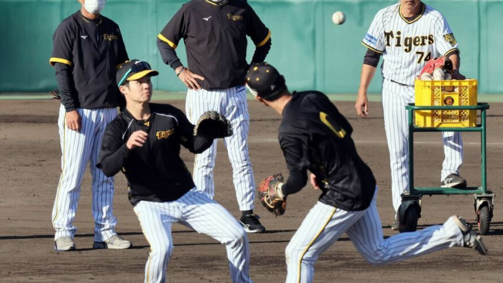 【阪神】岡田彰布監督、ＷＢＣ日本代表内定の中野拓夢にキャンプ中は二塁へ専念させると明言