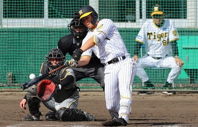 岡田阪神　1、2軍再振り分け持ち越し　アピール合戦で競争激化“サバイバル2番勝負”で見極める