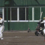【阪神】代打・榮枝選手が左中間タイムリースリーベースヒット！！