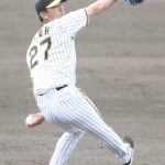 阪神・伊藤将司　フリー打撃初登板で安打3本も最速144キロをマーク